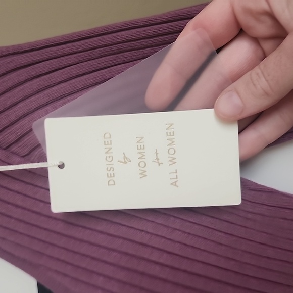 NWT Vitality/Balance Athletica Ribbed Sweater Dress - Picture 3 of 4